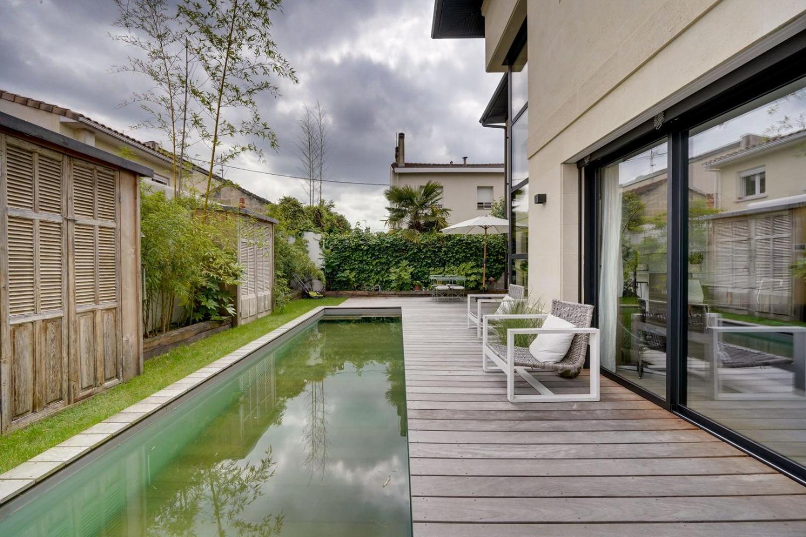 Spacious Bordeaux Family Home With Swimming Pool Luaran gambar