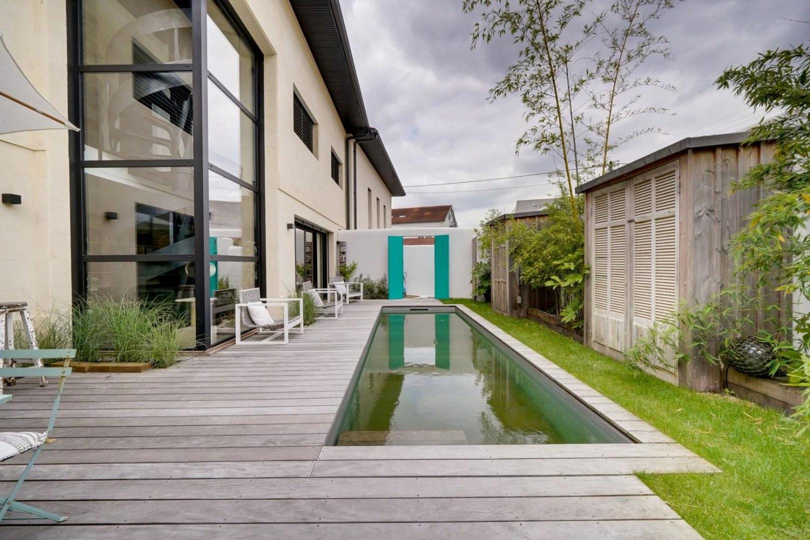 Spacious Bordeaux Family Home With Swimming Pool Luaran gambar