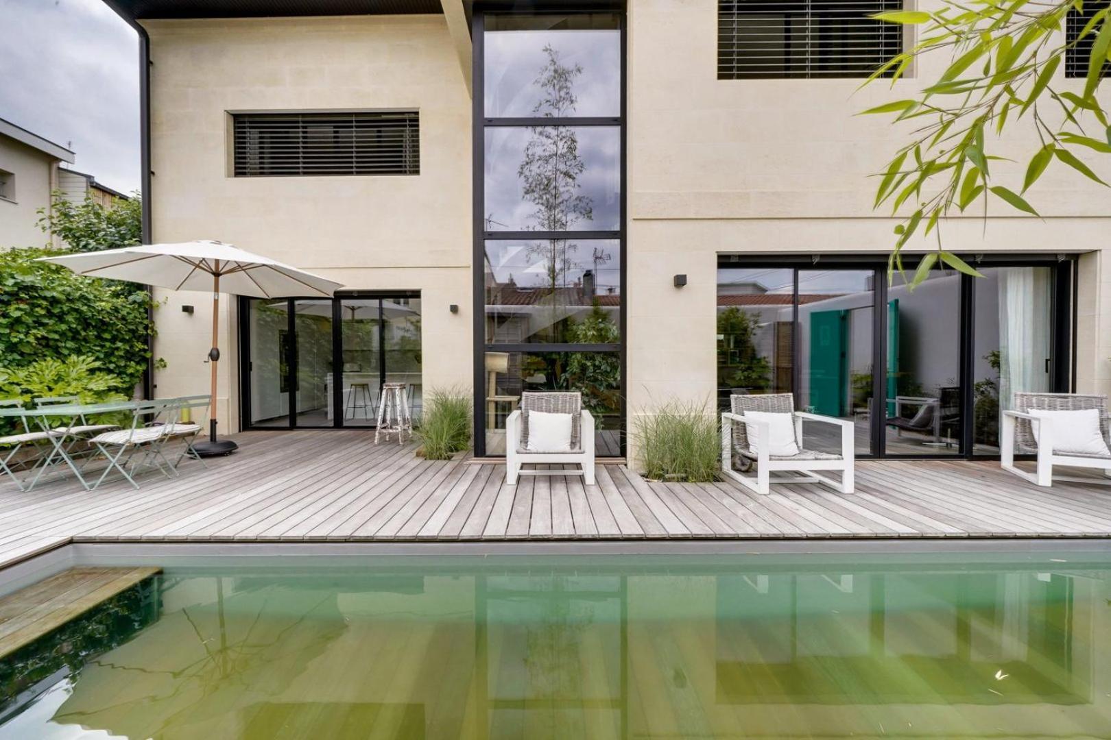 Spacious Bordeaux Family Home With Swimming Pool Luaran gambar